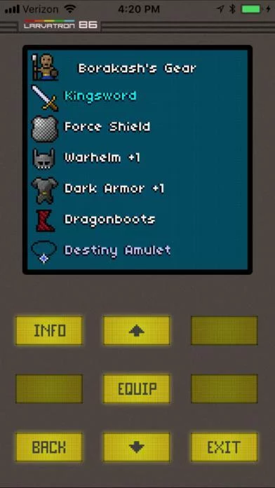 Изображение игры: Gurk III - the 8-bit RPG