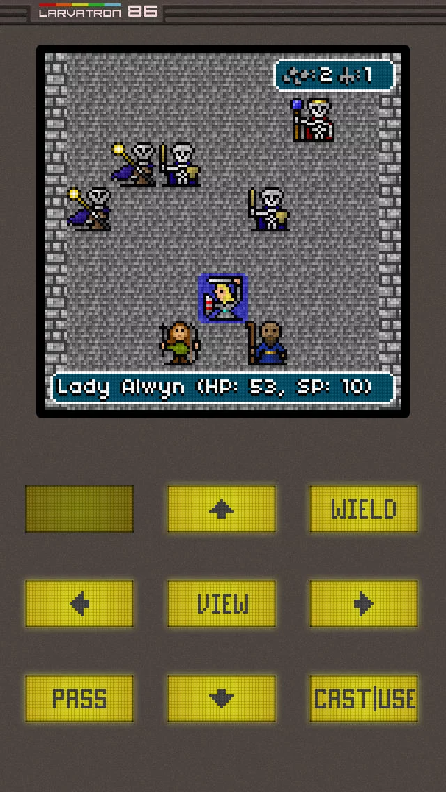 Изображение игры: Gurk III - the 8-bit RPG