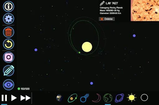 Изображение игры: Planet Genesis 2 - 3D solar system sandbox