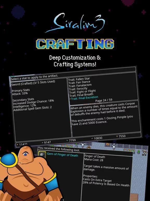 Изображение игры: Siralim 3 (Monster Taming RPG)