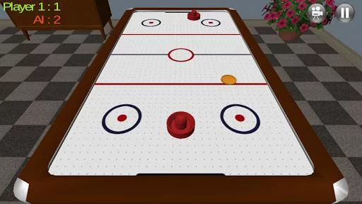 Изображение игры: Air Hockey 3D Real Pro