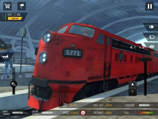 Изображение игры: Train Simulator PRO 2018