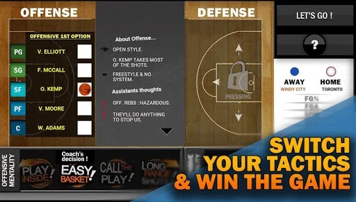 Изображение игры: New Basketball Coach 3 PRO