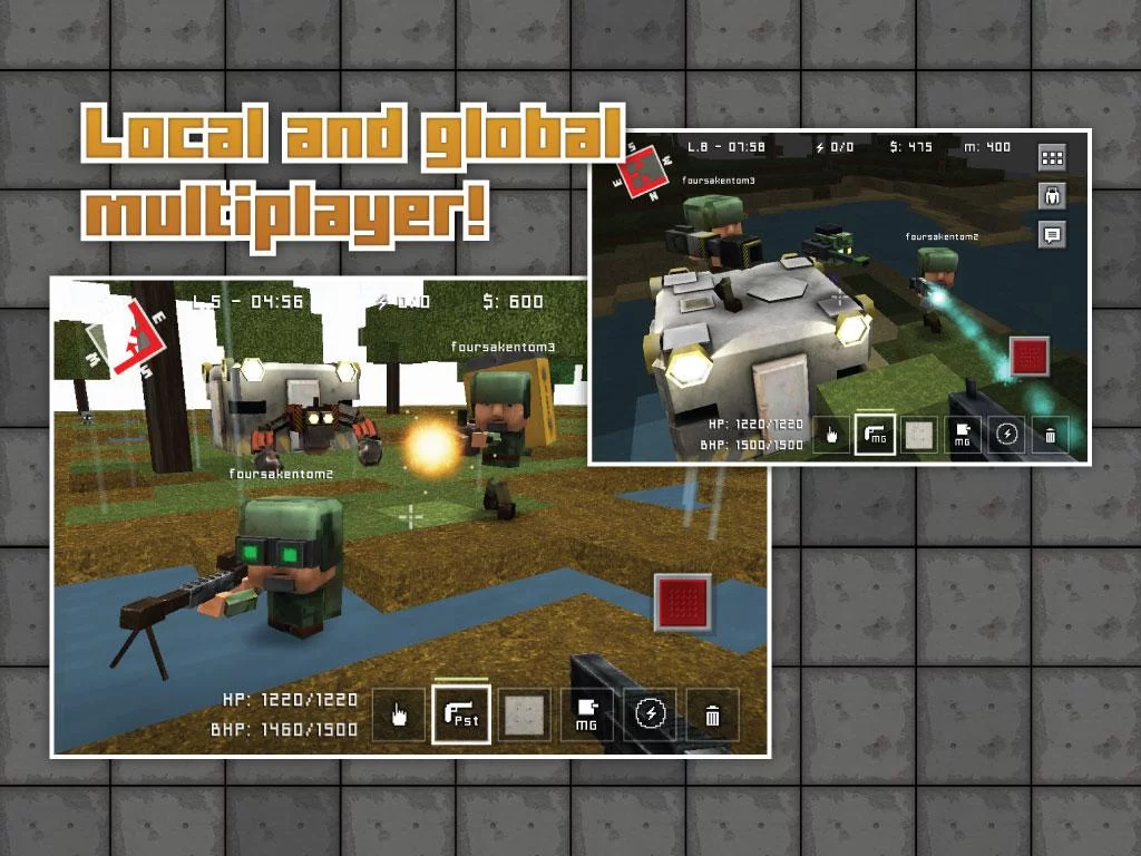 Изображение игры: Block Fortress