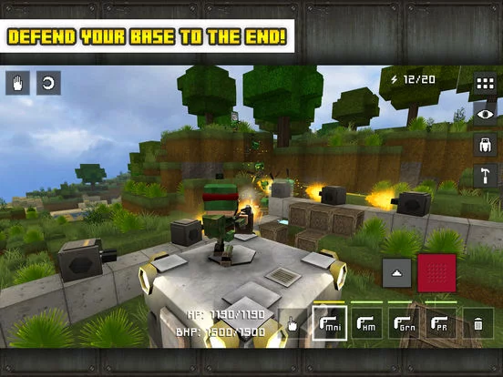 Изображение игры: Block Fortress