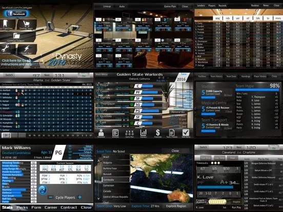 Изображение игры: Basketball Dynasty Manager 16