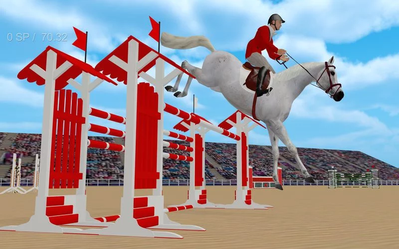 Изображение игры: Jumpy Horse Show Jumping