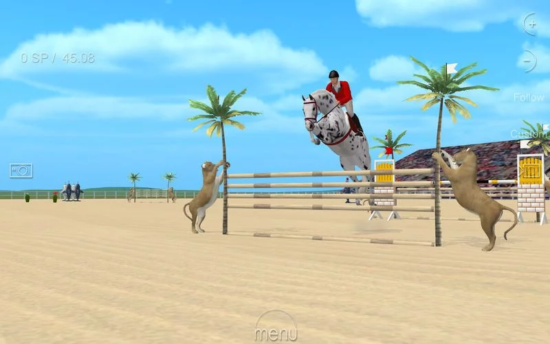 Изображение игры: Jumpy Horse Show Jumping