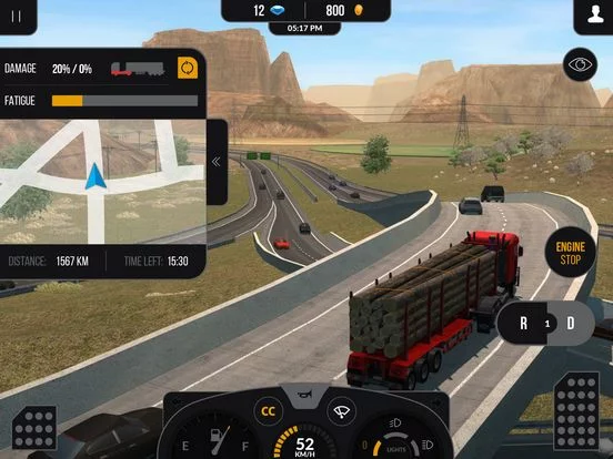 Изображение игры: Truck Simulator PRO 2