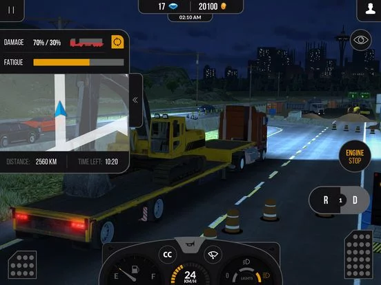Изображение игры: Truck Simulator PRO 2