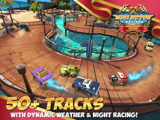 Изображение игры: Mini Motor Racing