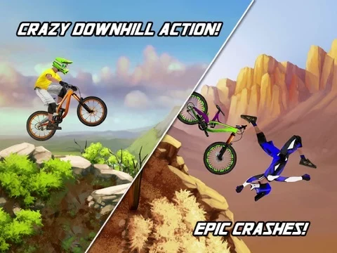 Изображение игры: Bike Mayhem Mountain Racing
