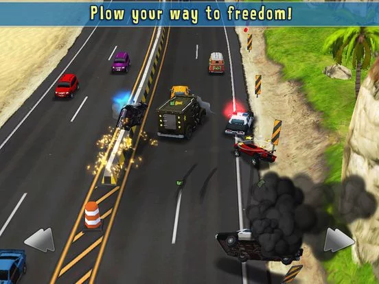 Изображение игры: Reckless Getaway