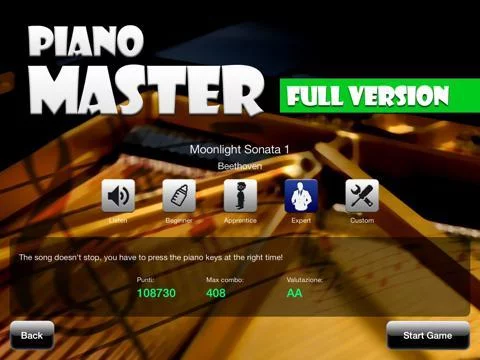 Изображение игры: Piano Master