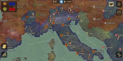 Изображение игры: Great Conqueror：Rome