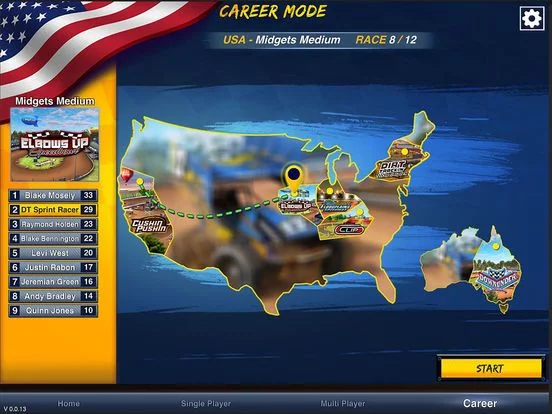 Изображение игры: Dirt Trackin Sprint Cars