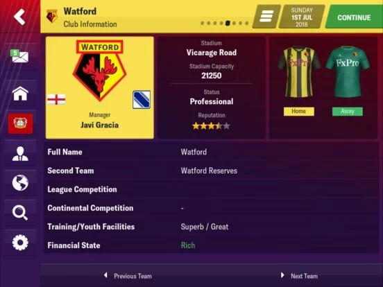 Изображение игры: Football Manager 2019 Mobile