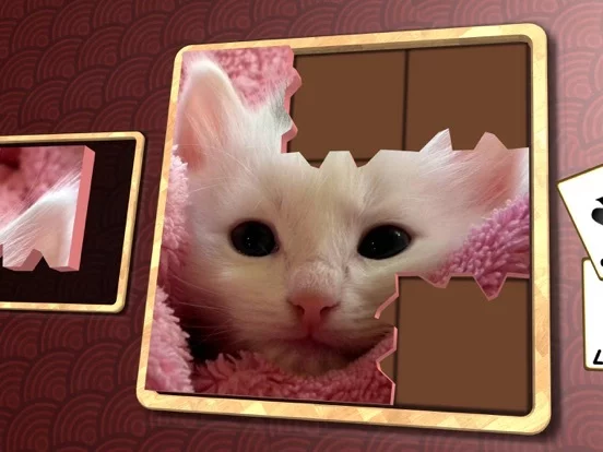 Изображение игры: Jigsaw Solitaire Kitties