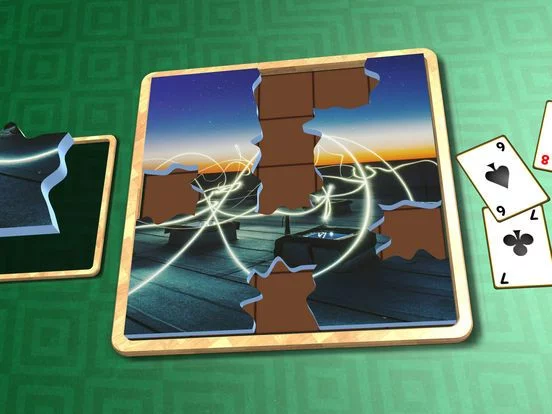 Изображение игры: Jigsaw Solitaire Lights
