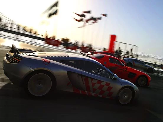 Изображение игры: Lightning Racing Challenge
