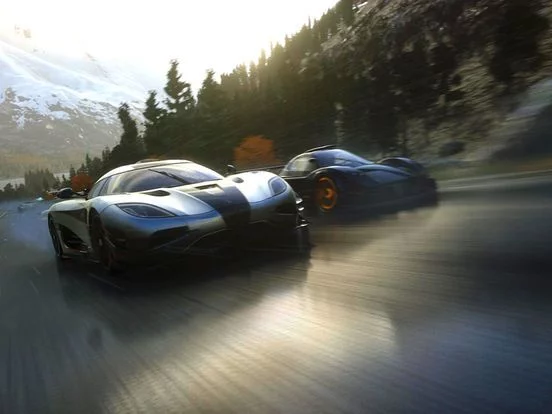 Изображение игры: Lightning Racing Challenge