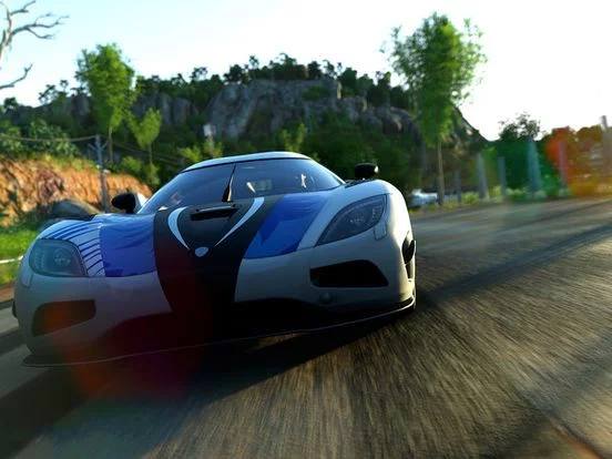 Изображение игры: Lightning Racing Challenge