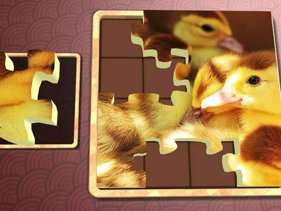 Изображение игры: Jigsaw Solitaire Baby Animals