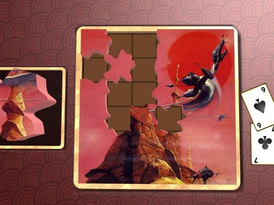 Изображение игры: Jigsaw Solitaire Air Fantasy