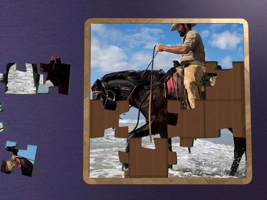 Изображение игры: Super Jigsaws Horses