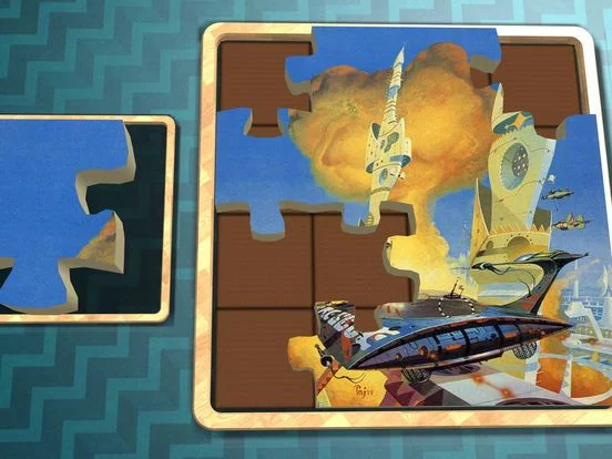 Изображение игры: Jigsaw Solitaire Air Fantasy
