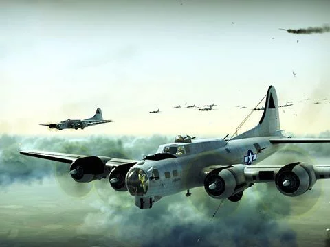 Изображение игры: 3D Snoopy Flying Wars