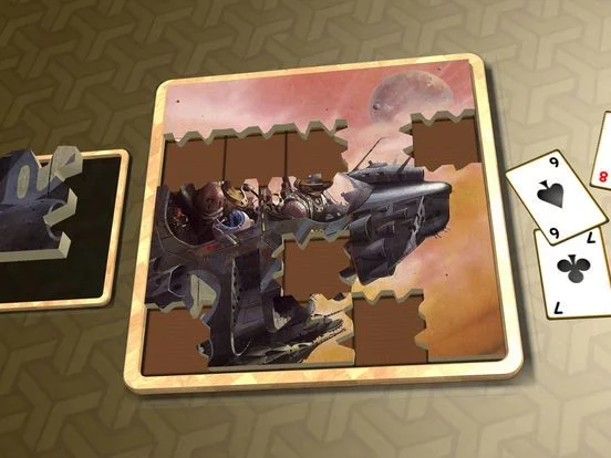 Изображение игры: Jigsaw Solitaire Air Fantasy