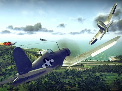 Изображение игры: IL-4 Flying Fortress: Blazing Gambler