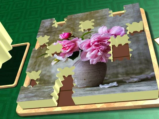 Изображение игры: Jigsaw Solitaire Floral Art
