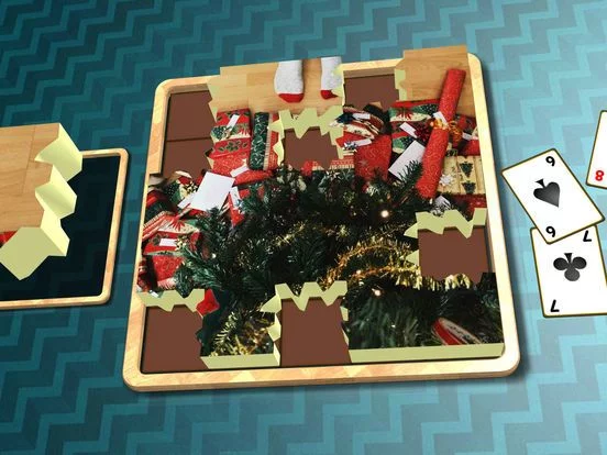 Изображение игры: Jigsaw Solitaire Christmas