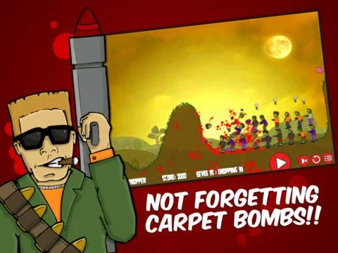 Изображение игры: Flaming Zombooka HD