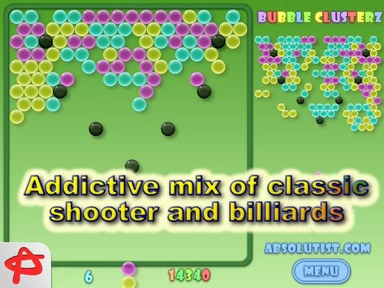 Изображение игры: Bubble Clusterz Puzzle HD