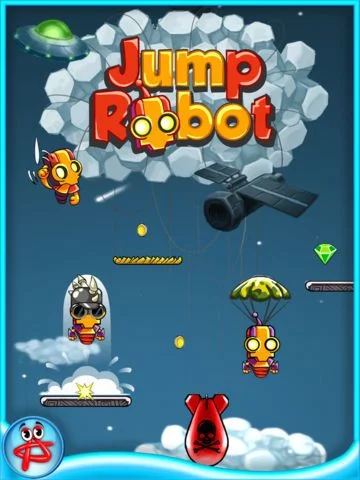 Изображение игры: Jump Robot: Free Space Adventure
