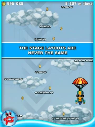 Изображение игры: Jump Robot: Free Space Adventure