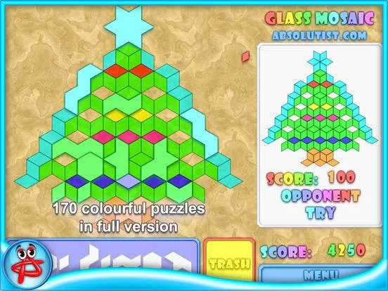 Изображение игры: Glass Mosaic: Jigsaw Puzzle