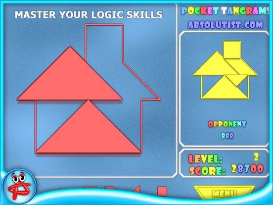 Изображение игры: Pocket Tangrams