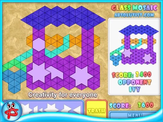 Изображение игры: Glass Mosaic: Jigsaw Puzzle
