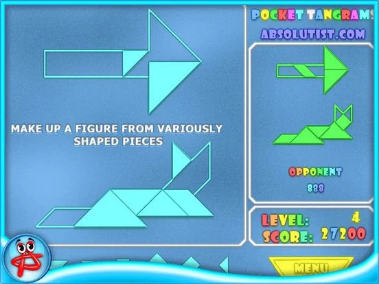 Изображение игры: Pocket Tangrams