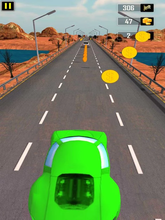 Изображение игры: Police chase Traffic Race pro