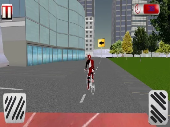 Изображение игры: City Bicycle Racing Mania Pro