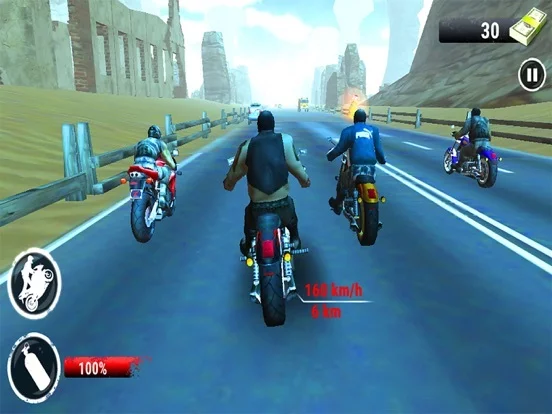 Изображение игры: Bike Highway Fight Race Sports