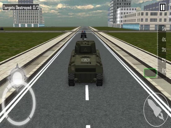 Изображение игры: Police attack tank shooting