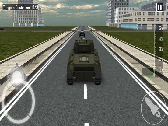 Изображение игры: Police attack tank shooting