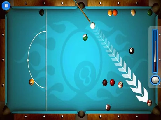 Изображение игры: 8 Ball 3D pool Billiards