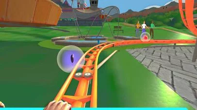 Изображение игры: VR Roller Coaster Adventure 2017